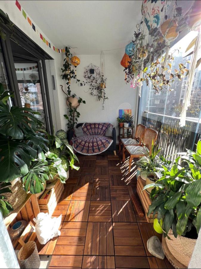 Naehe Messe: Zentrale Wohnung Mit Balkon Und Loggia フランクフルト エクステリア 写真